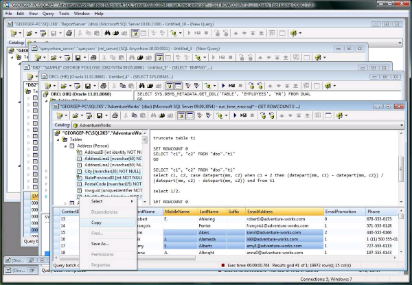 SQL Query Tool (using ODBC) 7.0 x64 Ed.