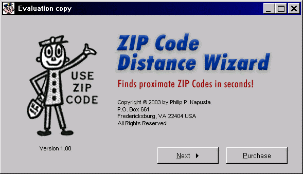 ZIP Code Distance Wizard