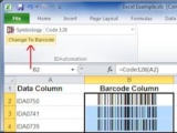 Barcode Add in for Word and Excel