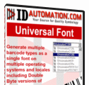 IDAutomation Universal Barcode Font