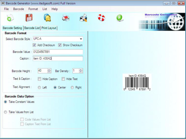 Barcode Software