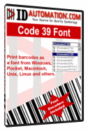 Free TrueType Barcode Font
