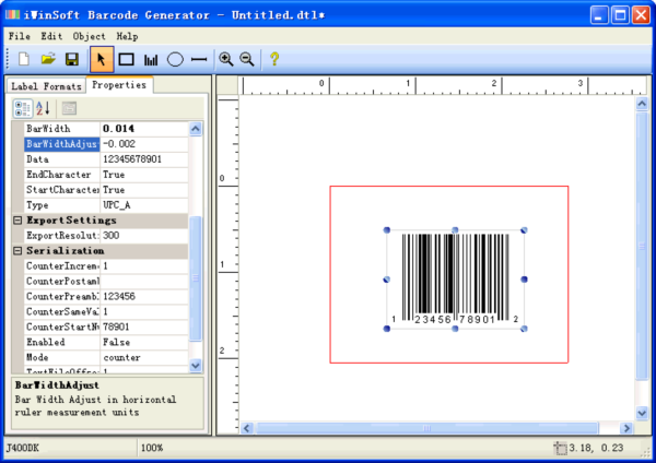 iWinSoft Barcode Generator