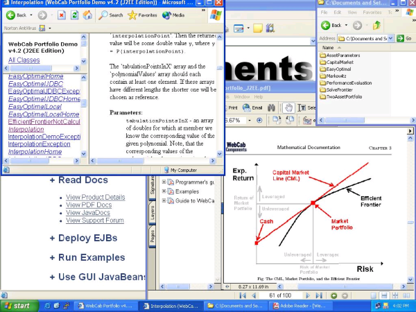 WebCab Portfolio (J2EE Edition)