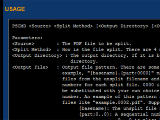 A-PDF Split Command Line