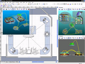 3D Visioner - 3D Visualization for Visio