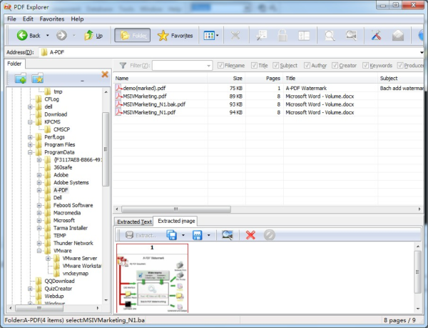 A-PDF Explorer