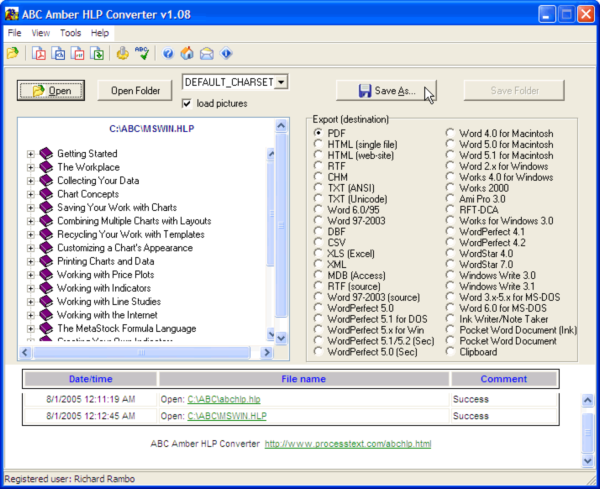 ABC Amber HLP Converter