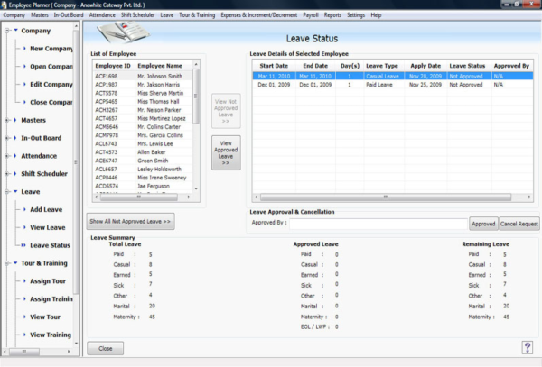 DRPU Employee Planner