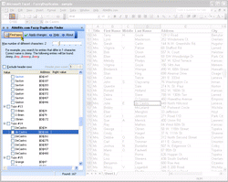 Fuzzy Duplicate Finder for Excel