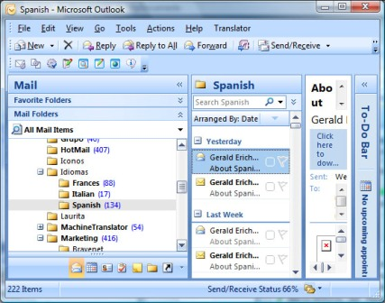 IdiomaX E-Mail Translator