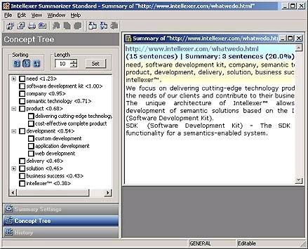 Intellexer Summarizer