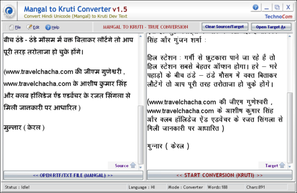 Mangal To Kruti