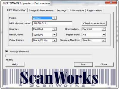 MFP TWAIN Importer