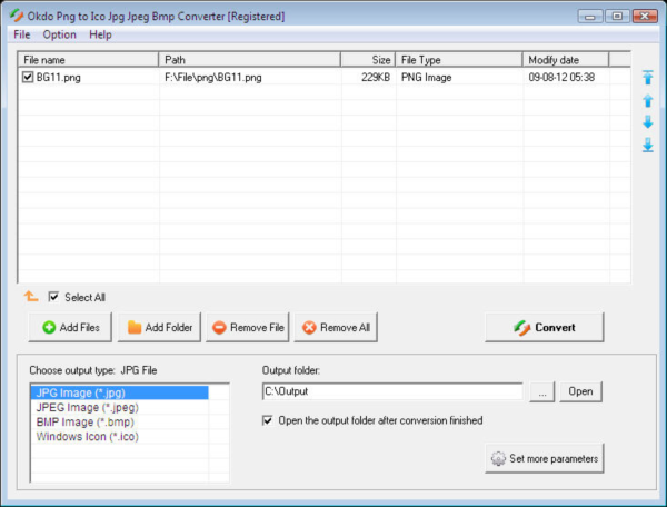 Okdo Png to Ico Jpg Jpeg Bmp Converter