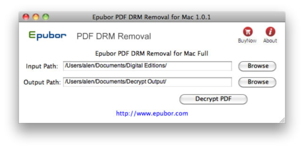 PDF DRM Removal for Mac
