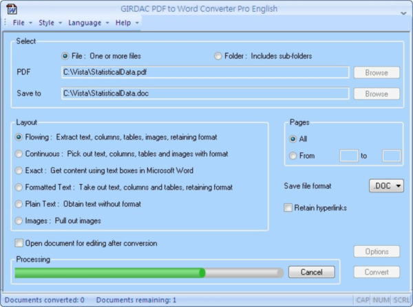 PDF to Word Converter