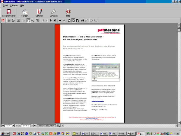 pdfMachine by Broadgun Software