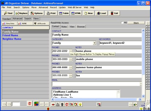 PIM Organizer Deluxe
