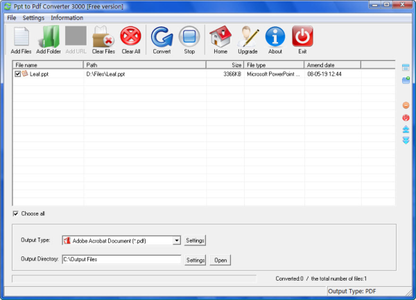 Ppt to Pdf Converter 3000