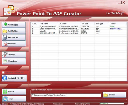 PPT To PDF Creator