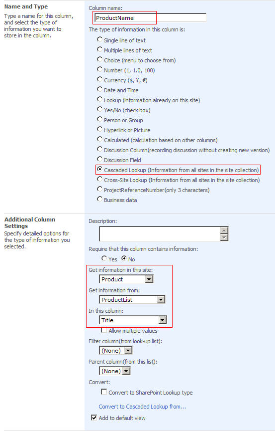 SharePoint Cross-Site Lookup Pack