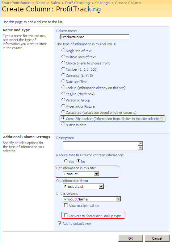 SharePoint Cross-Site Lookup