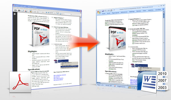 Wondershare PDF to Word Converter