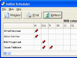 CyberMatrix In Out Scheduler