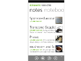 Evernote for Windows Phone 7