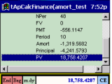 tApCalc Financial tape calculator(Arm & xScale)