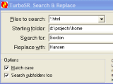 TurboSR Search and Replace