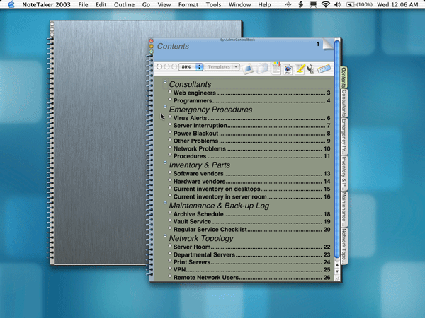 AquaMinds NoteTaker for Mac
