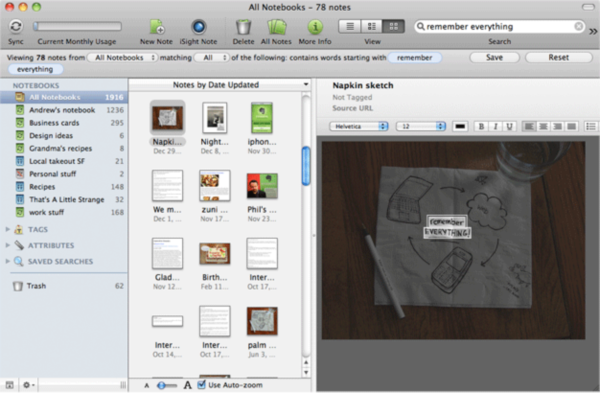 Evernote for Mac