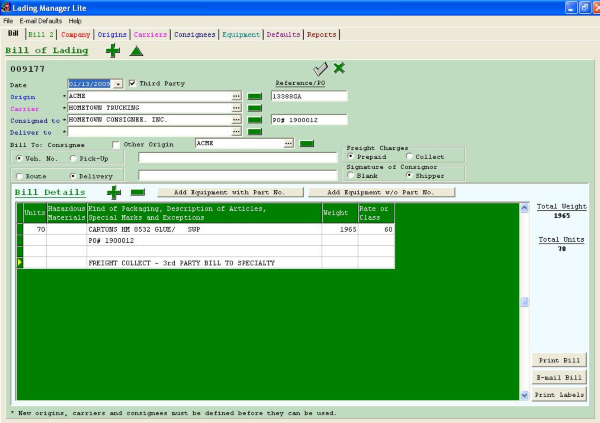 Lading Manager Lite