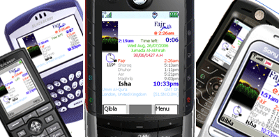 Mobile Athan software with Prayer Times and Qibla