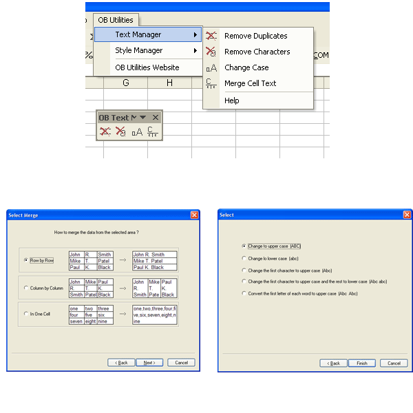 OB Excel Text Manager