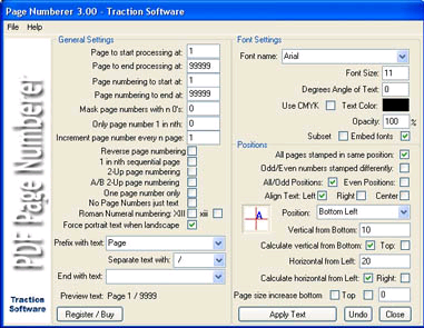 PDF Page Numberer Batch