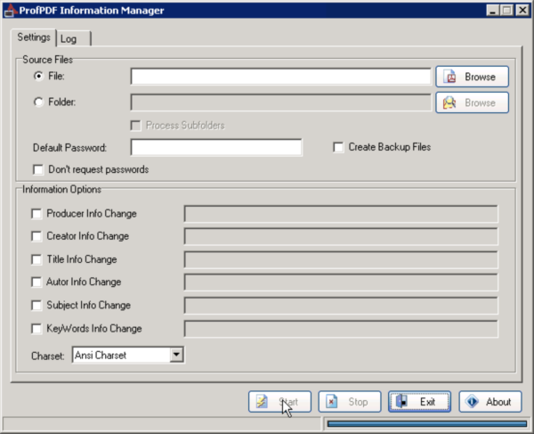 ProfPDF Information Manager