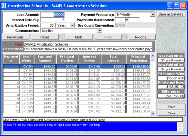 QuikCalc Amortization