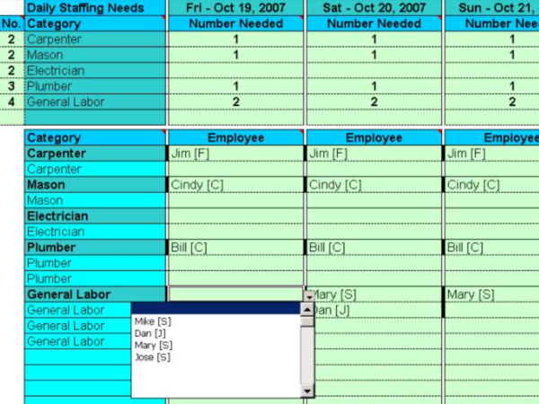 Schedule Crew Assignments for Your Employees