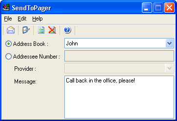 SendToPager FREE