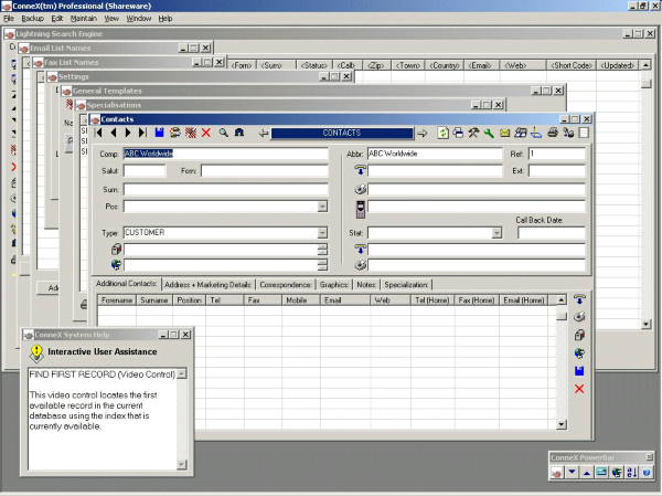 ConneX Information Management