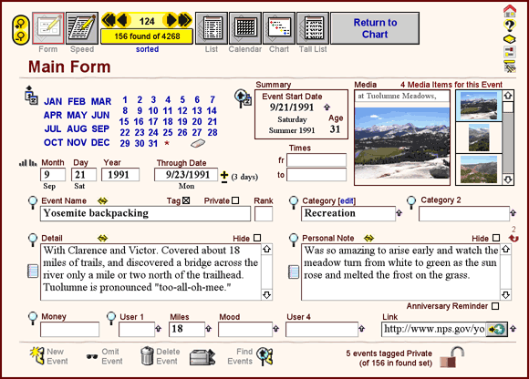 LivingTime Personal Timeliner
