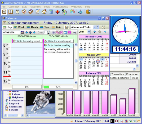 MSD Organizer Portable Freeware