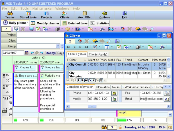 MSD Tasks Multiuser