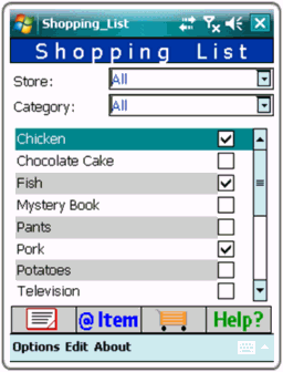 Shopping List Deluxe (WM)