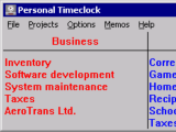 Personal Timeclock