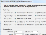 VoiceXML IVR Project Estimator