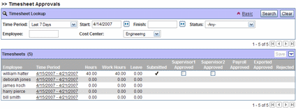 Pacific Timesheet